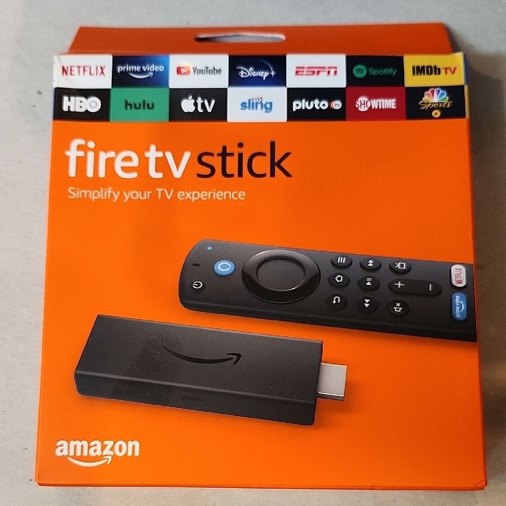 Amazon Black Media Streamer Fire TV Stick - 3rd Generation